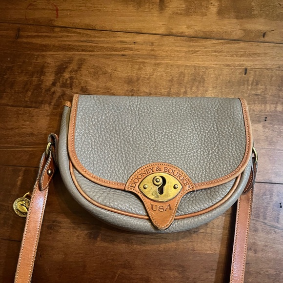 Dooney & Bourke Bags Vintage Grey Dooney Bourke Shoulder Purse